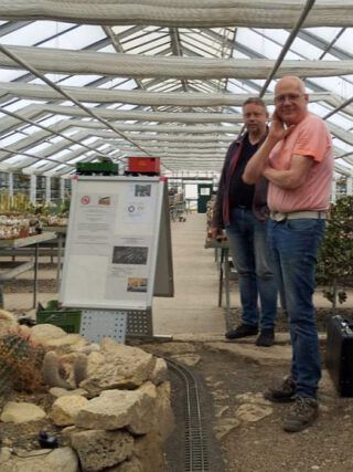 Gartenbahn-Stammtisch Erfurt bei Kakteen-Haage