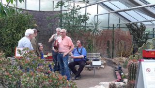 Gartenbahn-Stammtisch Erfurt bei Kakteen-Haage